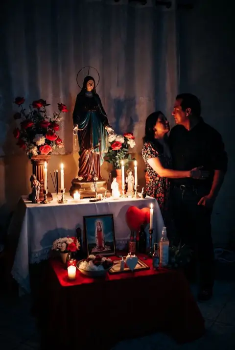 Velas de amarre de amor